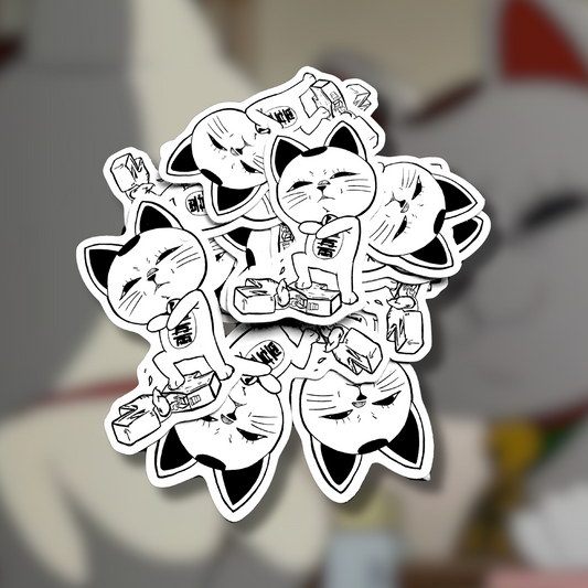 Maneki-Neko Sticker